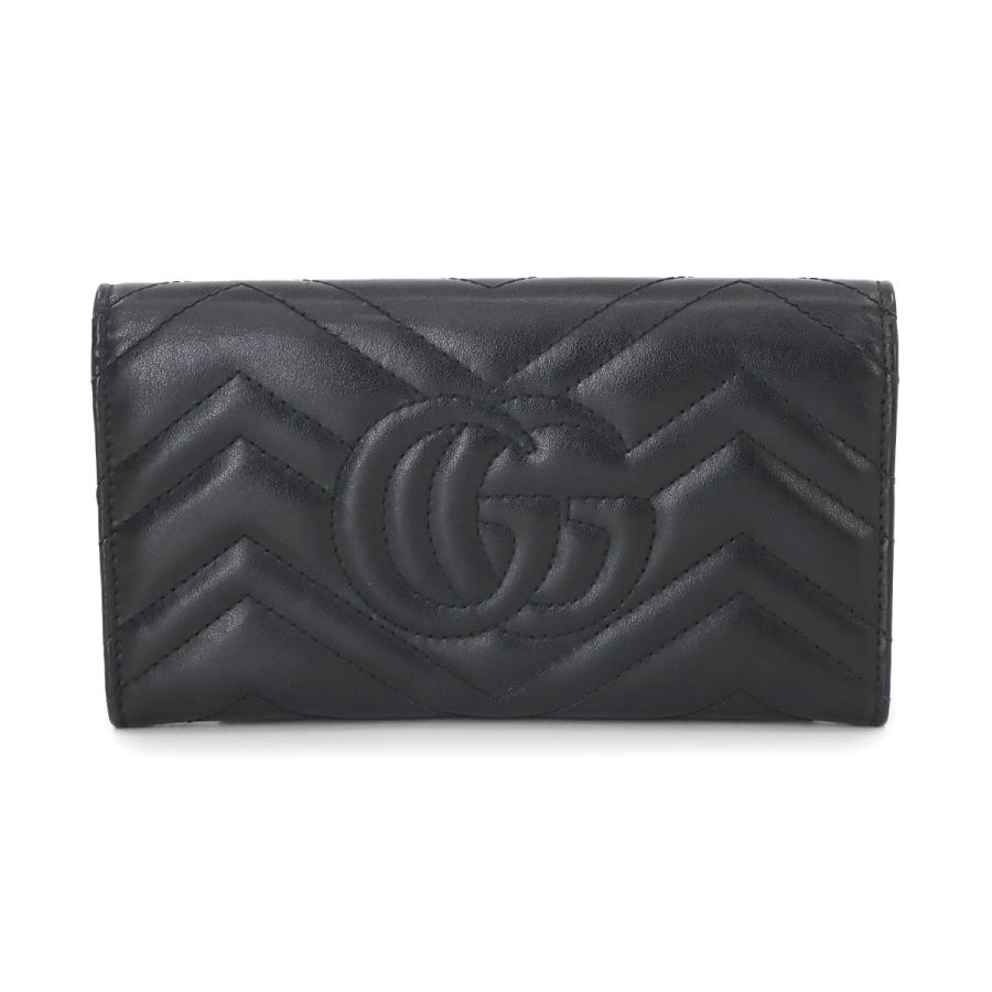 GUCCI グッチ GGマーモント コンチネンタル ウォレット 二つ折り 長 