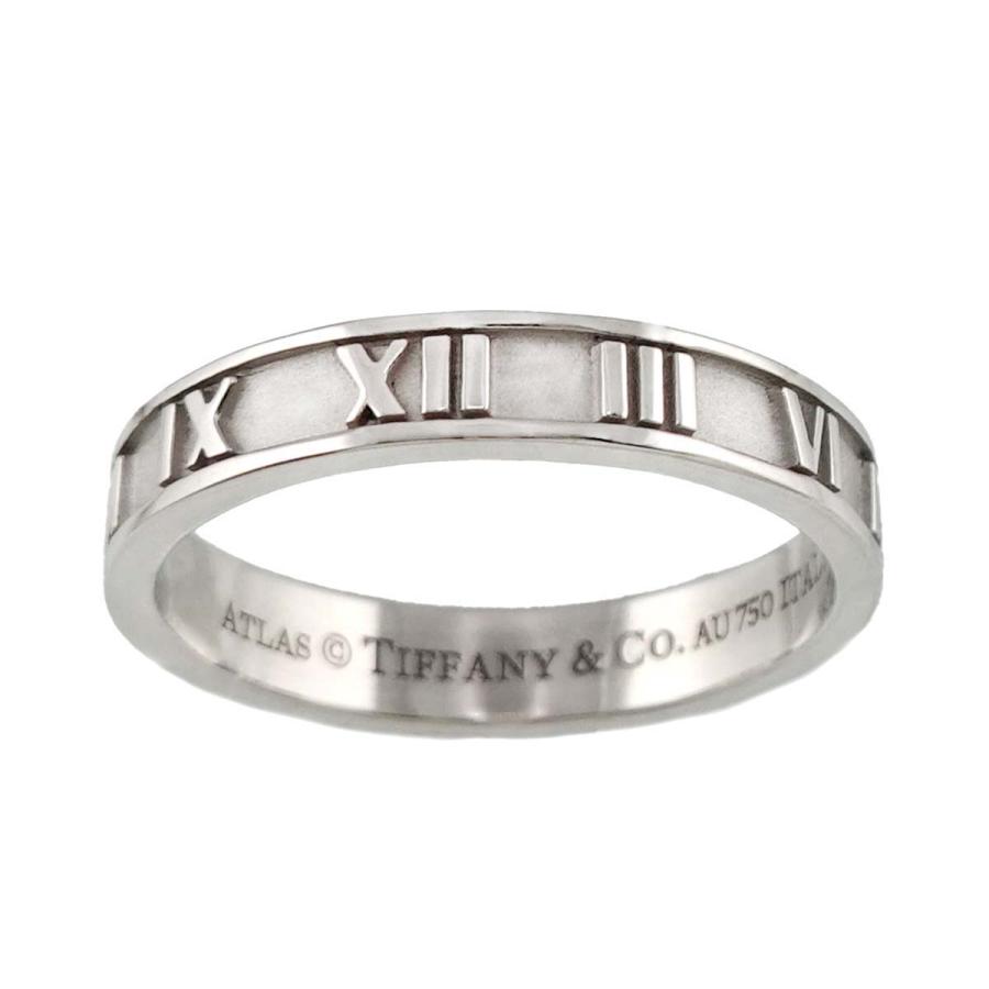 TIFFANY&Co. ティファニー アトラス 17.5号 リング K18 WG TIFFANY&Co. ティファニー アトラス 17.5号 リング K18 WG