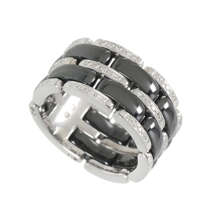 定価40万K18 シャネルセラミックWG K18リング美品