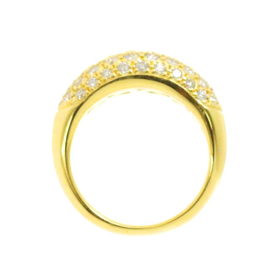 K18 ダイヤモンドリング 11号 クンツァイト/ダイヤモンド K18リング(オーバル/ミル打ち/9月