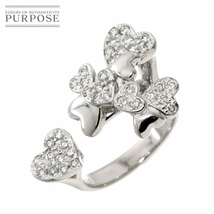 k18 WG ダイヤモンドリング指輪Diamond ダイヤ#12