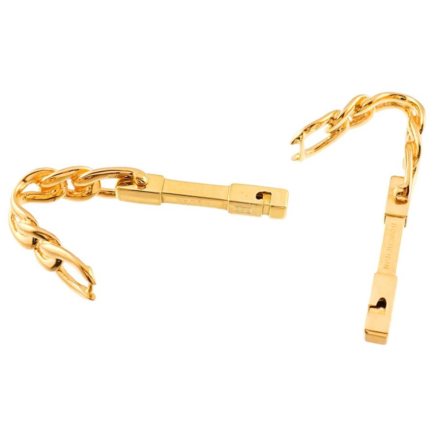 BOUCHERON カフス K18 YG イエローゴールド 750 Cuff 【対】 Links 90272544