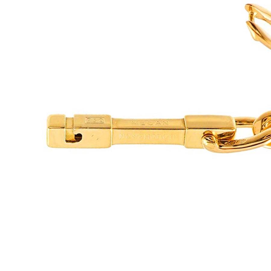 BOUCHERON カフス K18 YG イエローゴールド 750 Cuff 【対】 Links 90272544