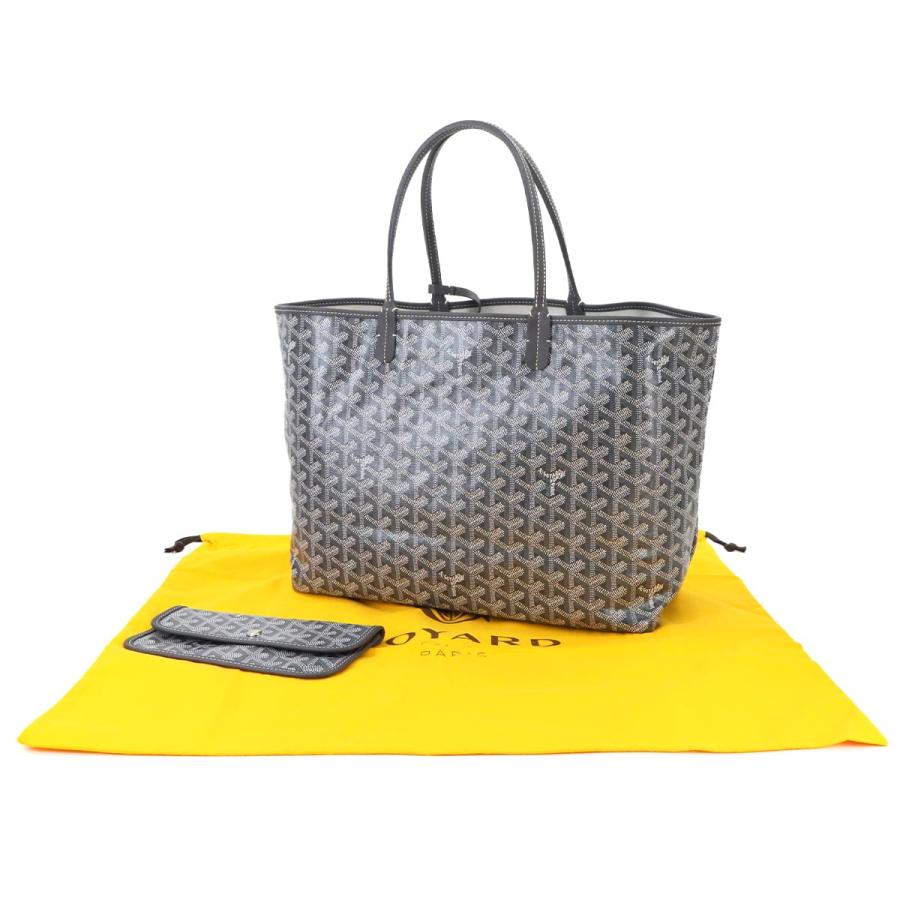 新品未使用ゴヤールGOYARD サンルイPM グレー正規品