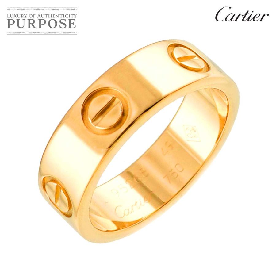 Cartier カルティエ ラブ #49 リング K18 YG イエローゴールド 750  