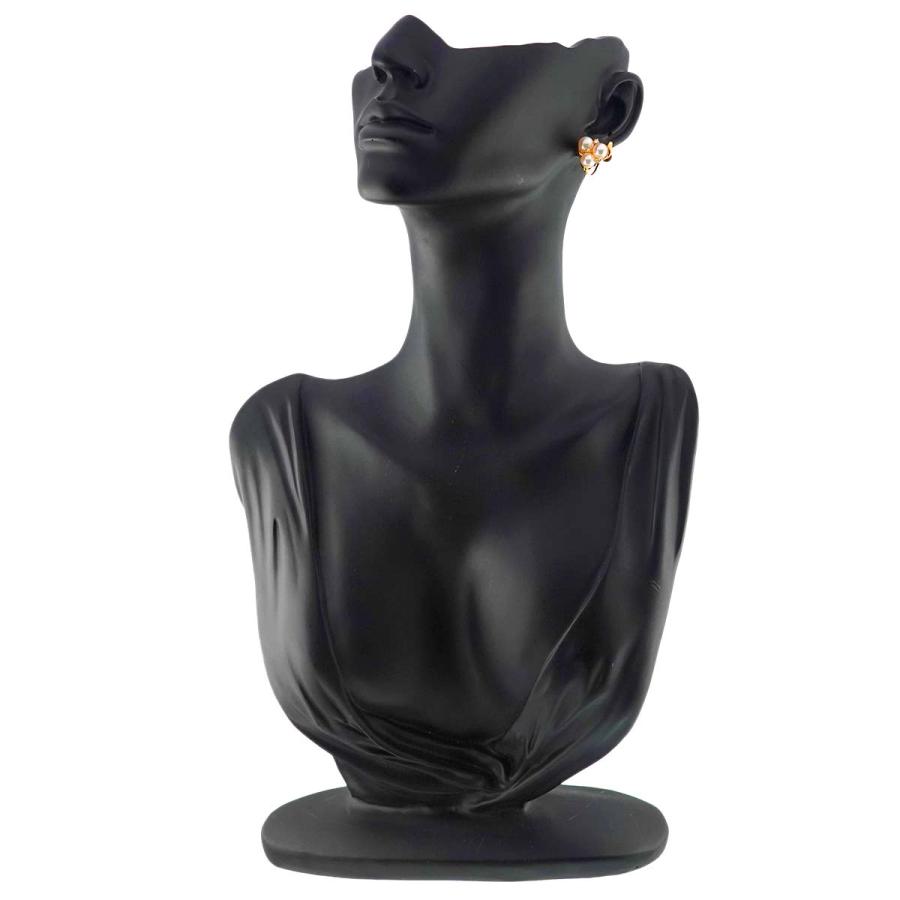 アコヤ真珠 5.5-5.7mm ダイヤ 0.06ct×2 K18 YG イヤリング イエロー  