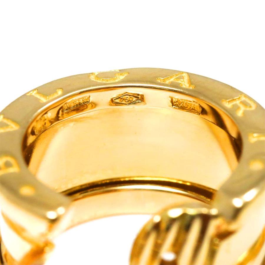 BVLGARI ブルガリ ビーゼロワン イヤリング K18 YG イエローゴールド  