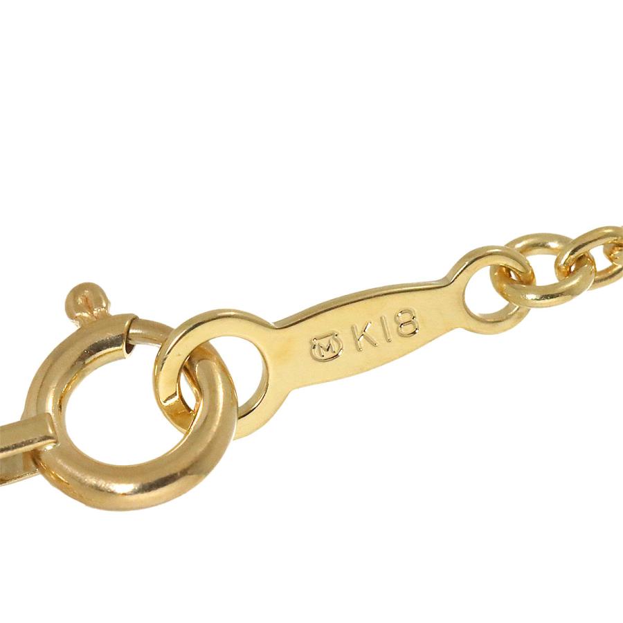 MIKIMOTO ミキモト アコヤ真珠 7.5mm ロング ネックレス 69cm K18 YG  