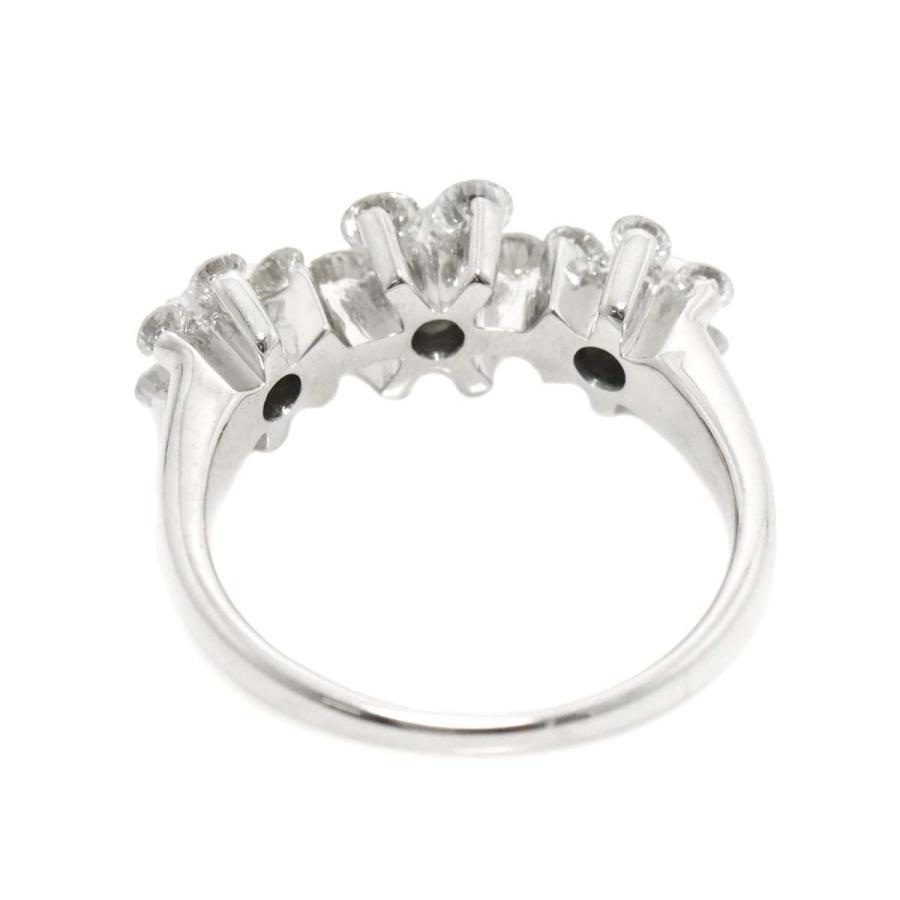 リング 10号 ダイヤ 1.00ct K18 WG ホワイトゴールド 750 指輪 Diamond  