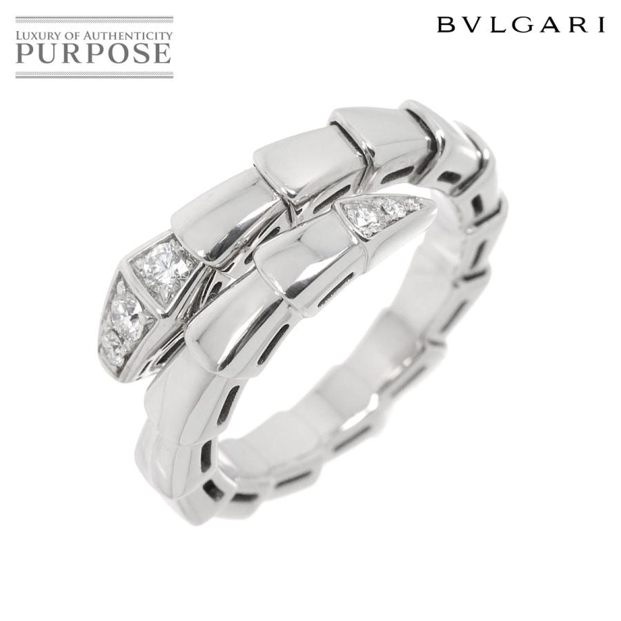 BVLGARI ブルガリ セルペンティ ヴァイパー #48-50 リング ダイヤ K18  