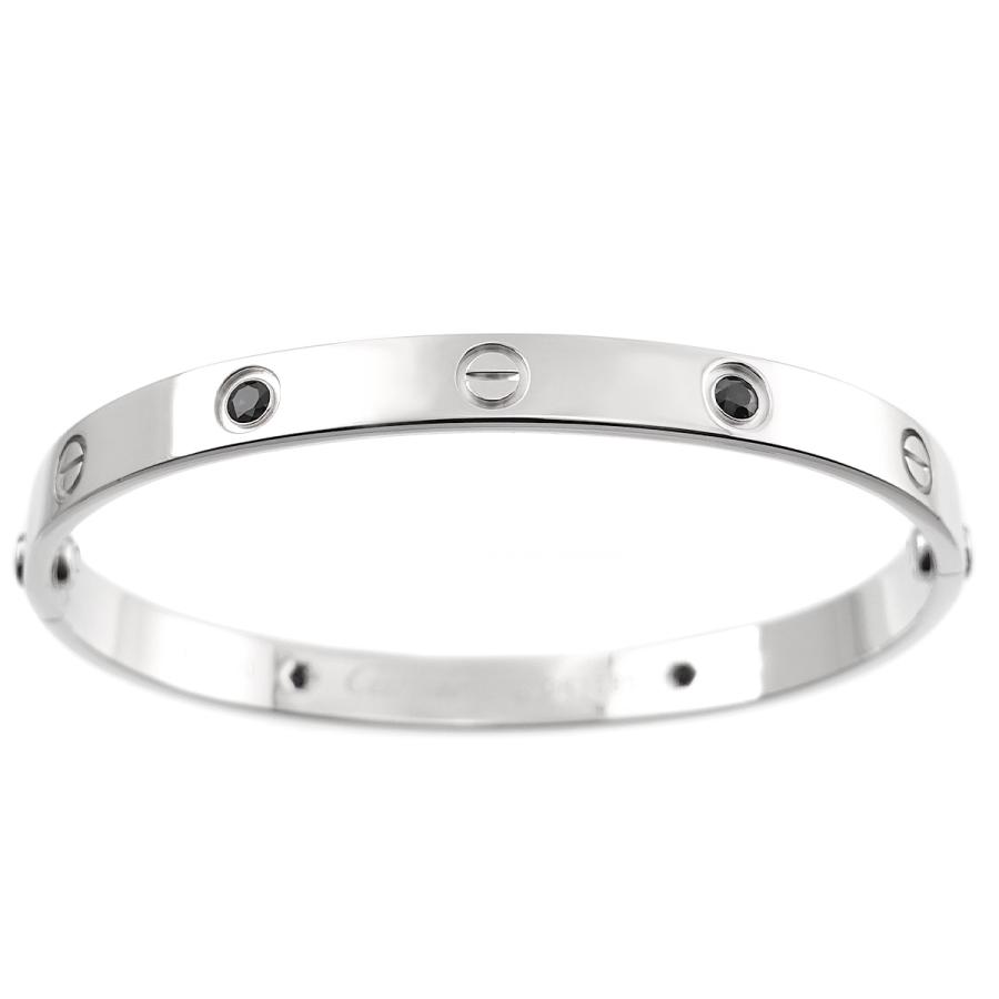 Cartier カルティエ ラブ ブレス #18 サファイヤ K18 WG ホワイト  