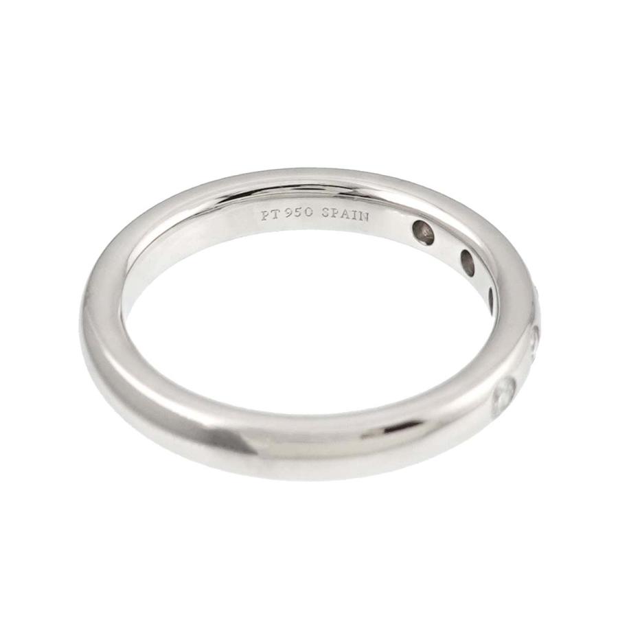 TIFFANY&Co. ティファニー スタッキング バンド 7号 リング ダイヤ 5P  