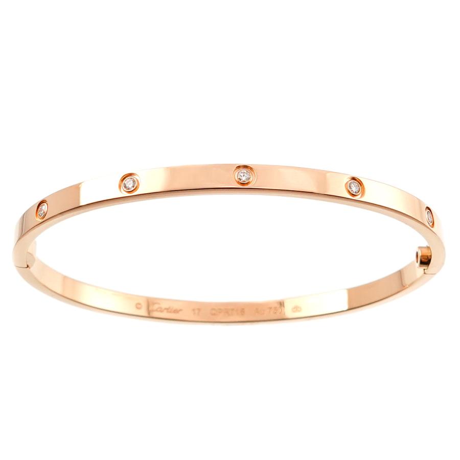 Cartier（カルティエ） ラブ ブレス スモール SMフルダイヤ 10P #17