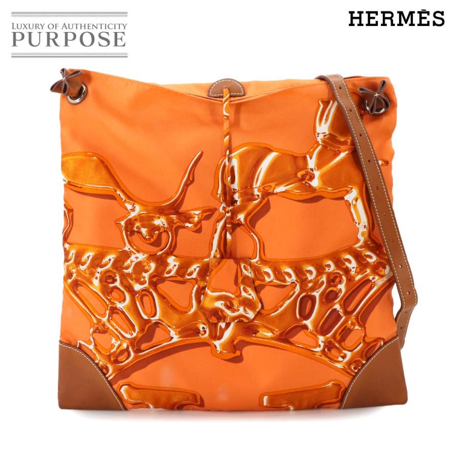 HERMES エルメス シルキーシティ PM ショルダー バッグ VIF ARGENT 銀  