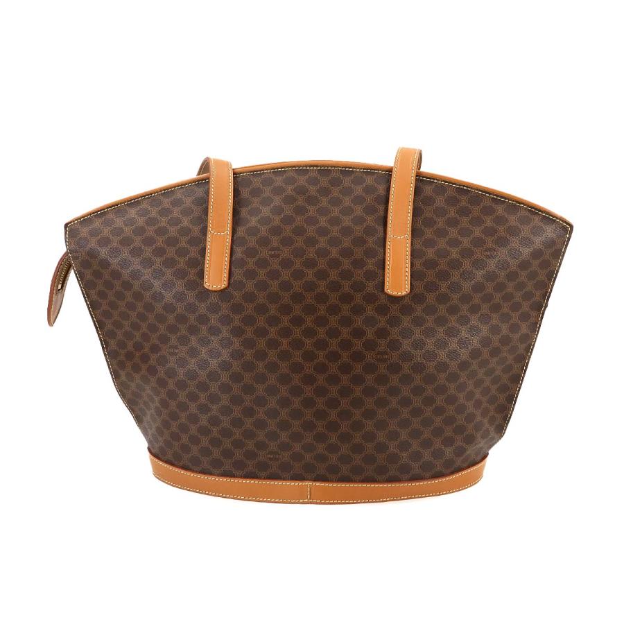 CELINE（セリーヌ） 美品 マカダム柄 トート バッグ PVC レザー