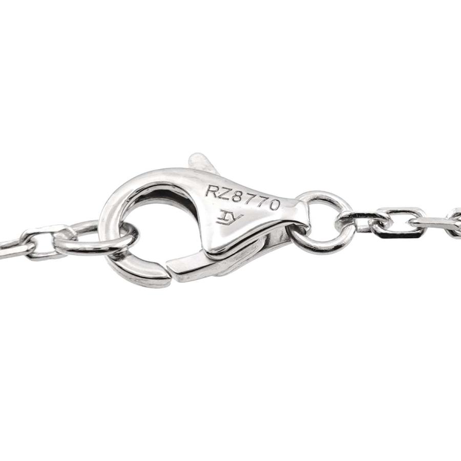 Cartier カルティエ Cハート ネックレス 39cm K18 WG ホワイトゴールド  