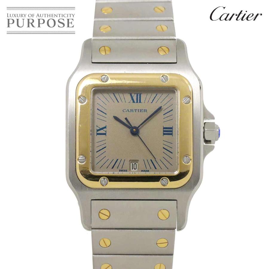 Cartier（カルティエ） サントスガルベLM コンビ W20023C4 メンズ 