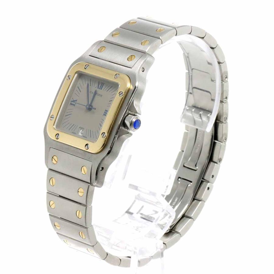 Cartier（カルティエ） サントスガルベLM コンビ W20023C4 メンズ 