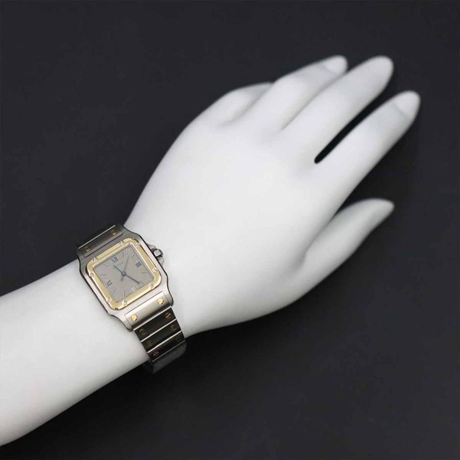 Cartier（カルティエ） サントスガルベLM コンビ W20023C4 メンズ 