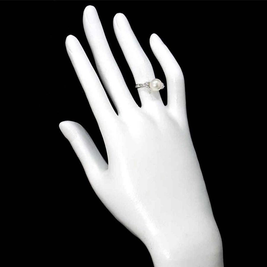 ミキモト　パールリング　9号 ミキモト パールリング 9号 - メルカリ