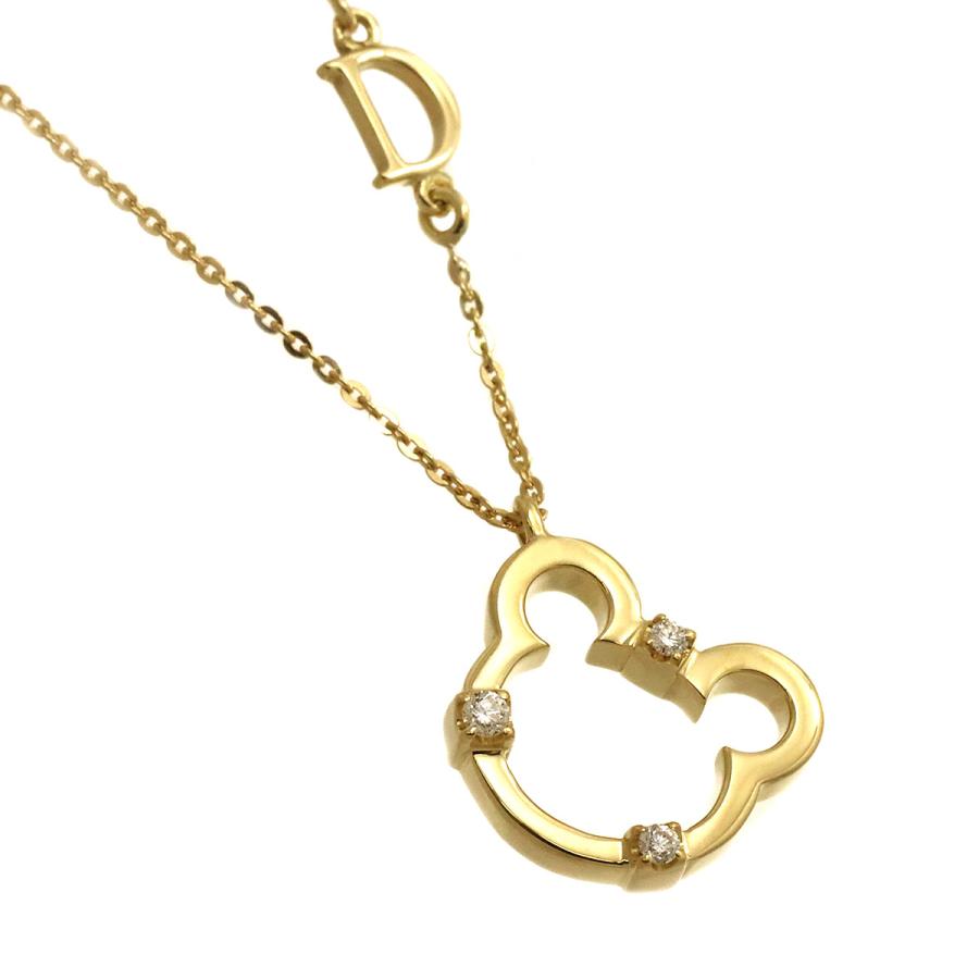 DAMIANI ダミアーニ ダイヤ ネックレス 45cm K18 YG イエローゴールド  
