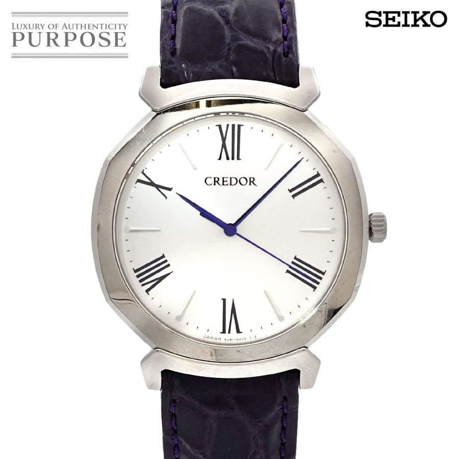 SEIKO セイコー クレドール リネアルクス GCAR975 メンズ 腕時計 8J81 
