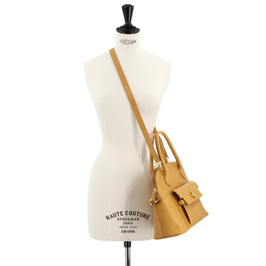 極美品 高級 FENDI ズッカ エピ ショルダーバッグ ゴールド バッグ