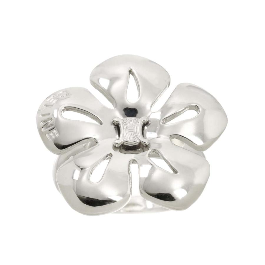 CELINE セリーヌ マカダム 11号 リング ルビー 0.02ct Pt プラチナ  