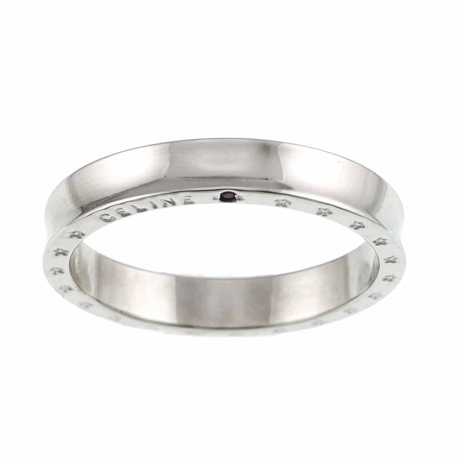 CELINE セリーヌ 14号 リング ルビー Pt プラチナ 指輪 Ruby Ring  