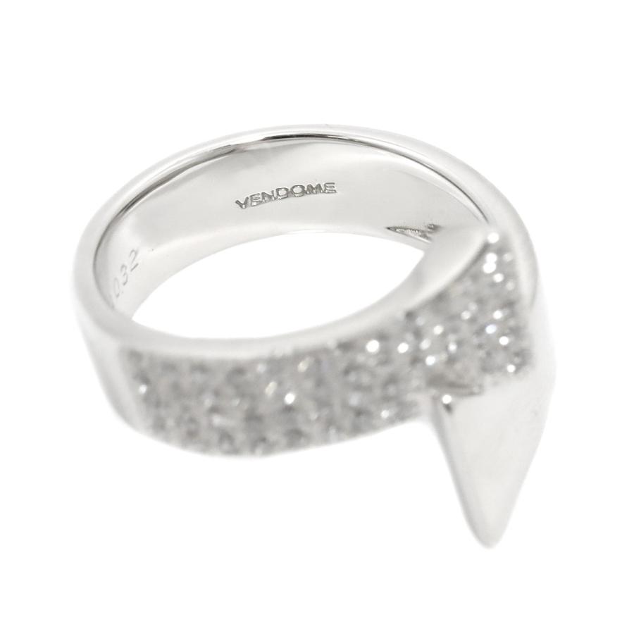 VENDOME AOYAMA ヴァンドーム 13.5号 リング ダイヤ 0.32ct Pt  