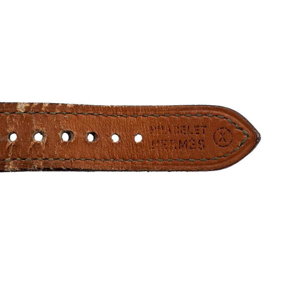 HERMES エルメス メドール レザー 革 腕時計 ベルト マルY刻印 グリーン 未使用保管品 M10092 エルメス メドール | 東京銀座のヴィンテージウォッチ専門店 - ANTIQURIOUS