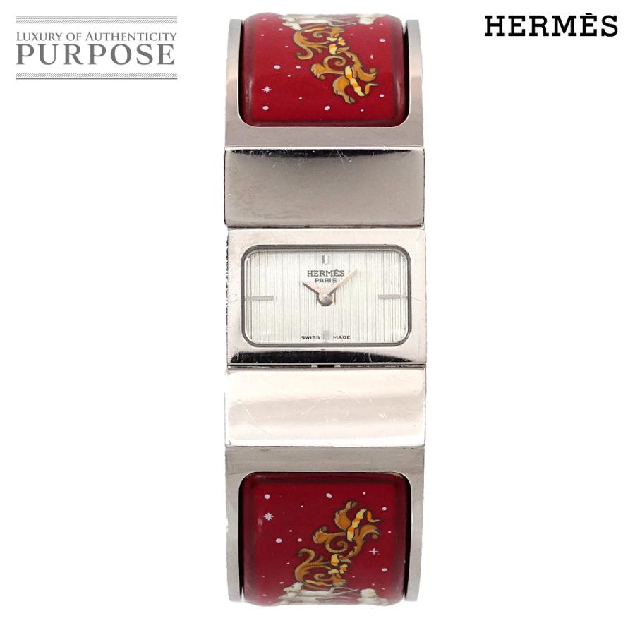 HERMES エルメス ロケ LO1 210 バングル ウォッチ レディース 腕時計  