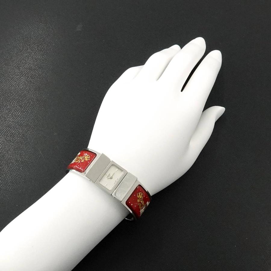 HERMES エルメス ロケ LO1 210 バングル ウォッチ レディース 腕時計  