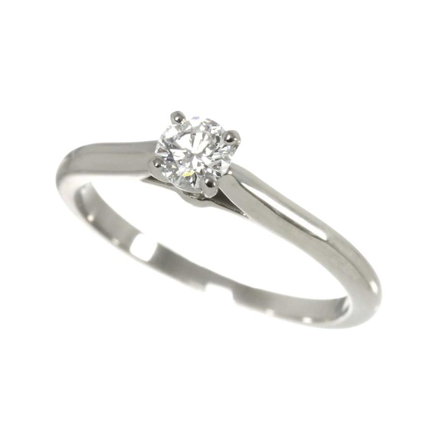 Cartier カルティエ ソリテール ダイヤ 0.25ct D/VS2/EX #50 リング Pt  