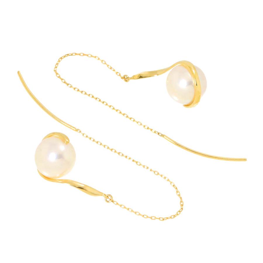 STAR JEWELRY スタージュエリー Star Jewelry アコヤ真珠 7.9mm ピアス  