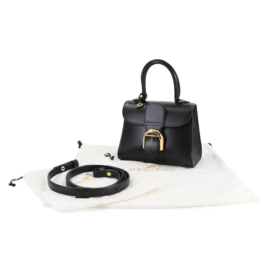 新品同様 デルヴォー DELVAUX ブリヨン ミニ 2way ハンド ショルダー