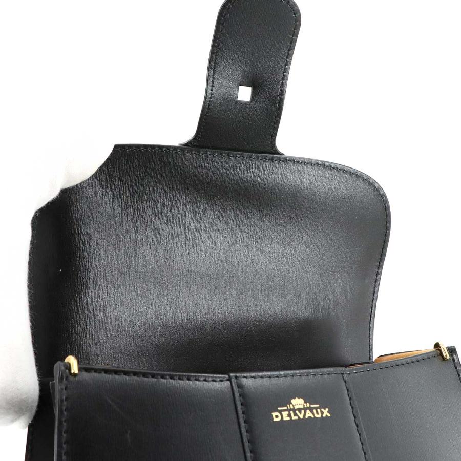 新品同様 デルヴォー DELVAUX ブリヨン ミニ 2way ハンド ショルダー