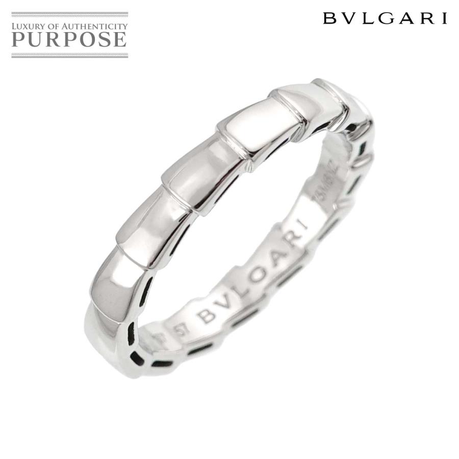 BVLGARI ブルガリ セルペンティ ヴァイパー #57 リング K18 WG  