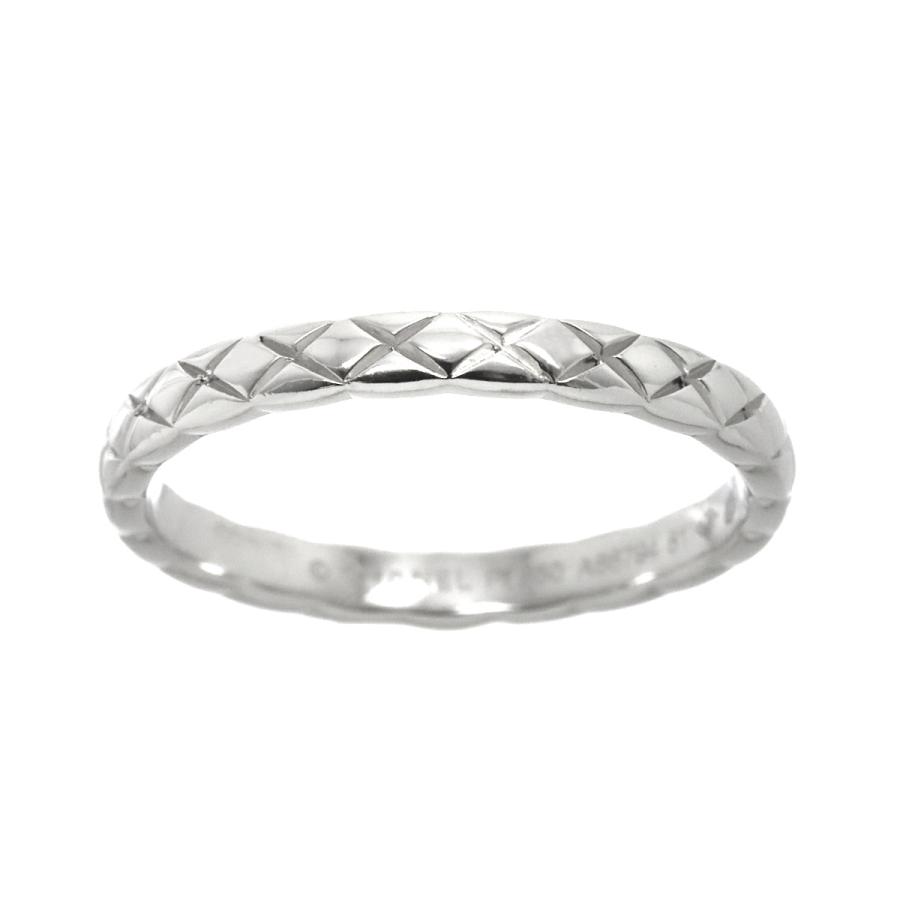 CHANEL シャネル ココクラッシュ スモール SM #61 リング Pt プラチナ  