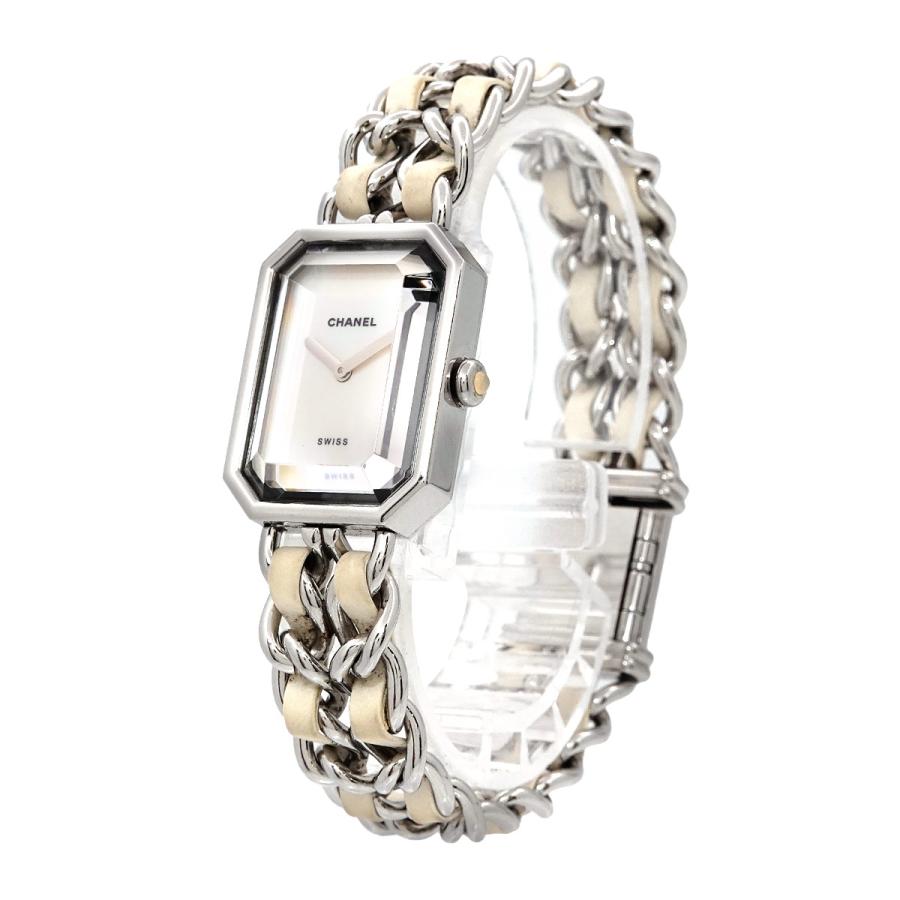 【稼働品・保証書あり】CHANELラ・ロンド腕時計ホワイト 稼働品・保証書あり】CHANELラ・ロンド腕時計ホワイト