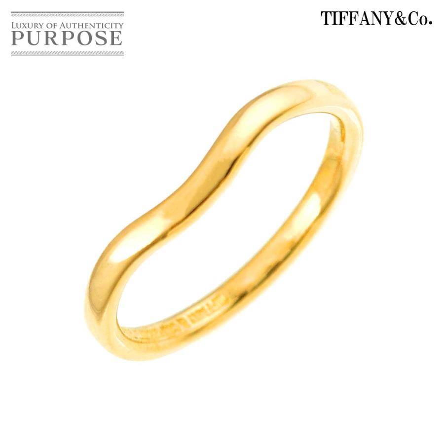 Tiffany & Co. 18K カーブドリング9.5号ゴールド リング Tiffany & Co. 18K カーブドリング9.5号ゴールド リング