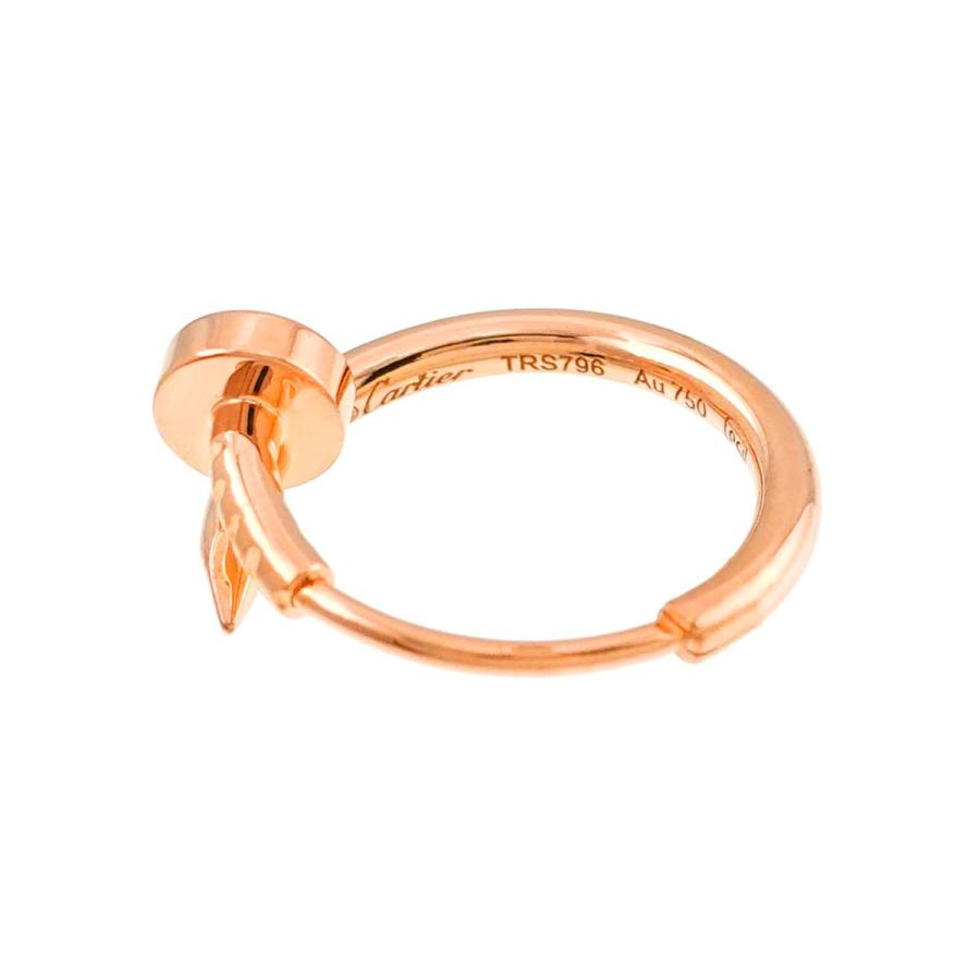 カルティエ Cartier ジュストアンクル ピアス K18 PG 750 美品
