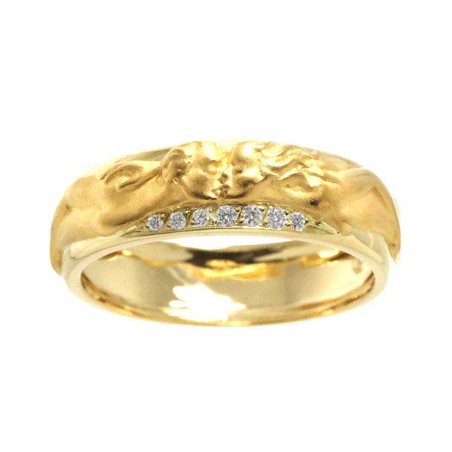 カレライ カレラ Carrera y 20.5号 リング ダイヤ K18 YG イエロー  