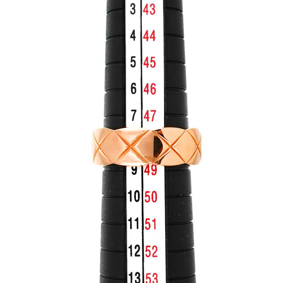 CHANELのリング ココ クラッシュ コレクション リング ホワイトゴールド