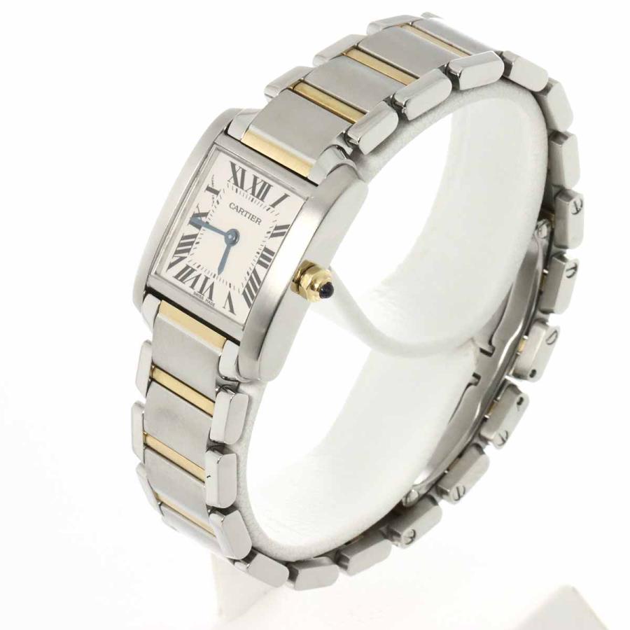 Cartier カルティエ タンクフランセーズSM コンビ W51007Q4 レディース  