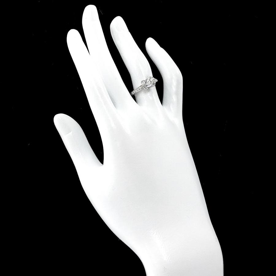 TIFFANY&Co. ティファニー ダイヤ 0.75ct F/VS1/3EX 11.5号 リング Pt 