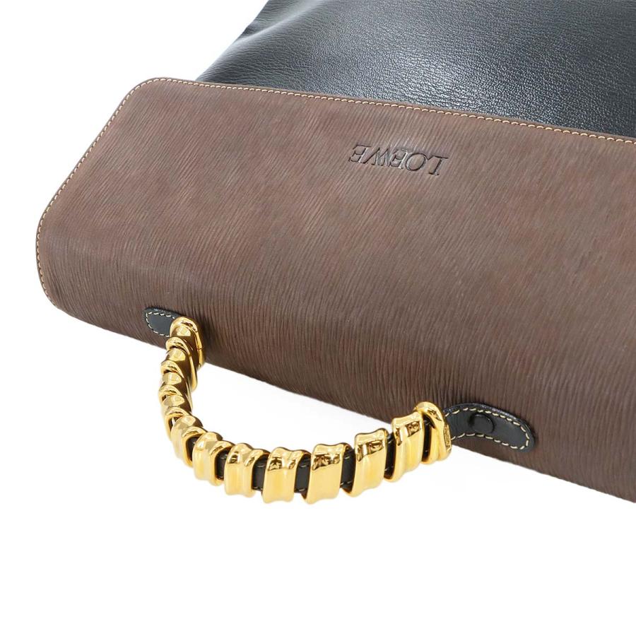 LOEWE 美品 ロエベ 2way ハンド ショルダー バッグ レザー