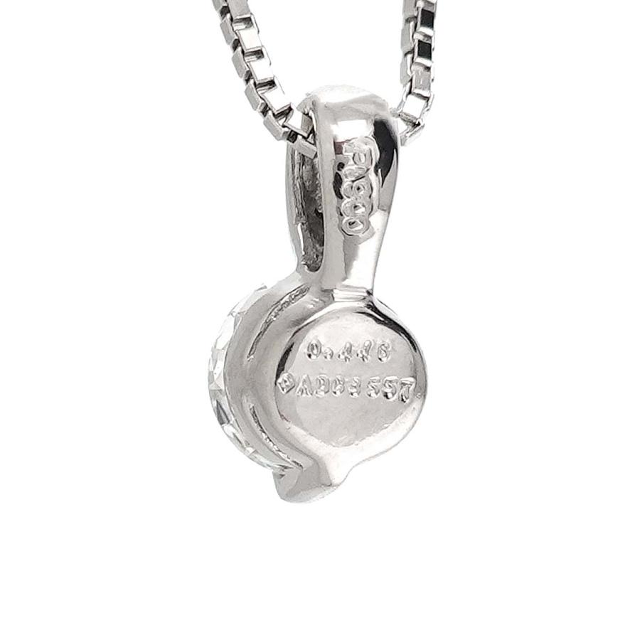フォーエバーマーク FOREVERMARK ダイヤ 0.446ct G/SI1/VG ネックレス 