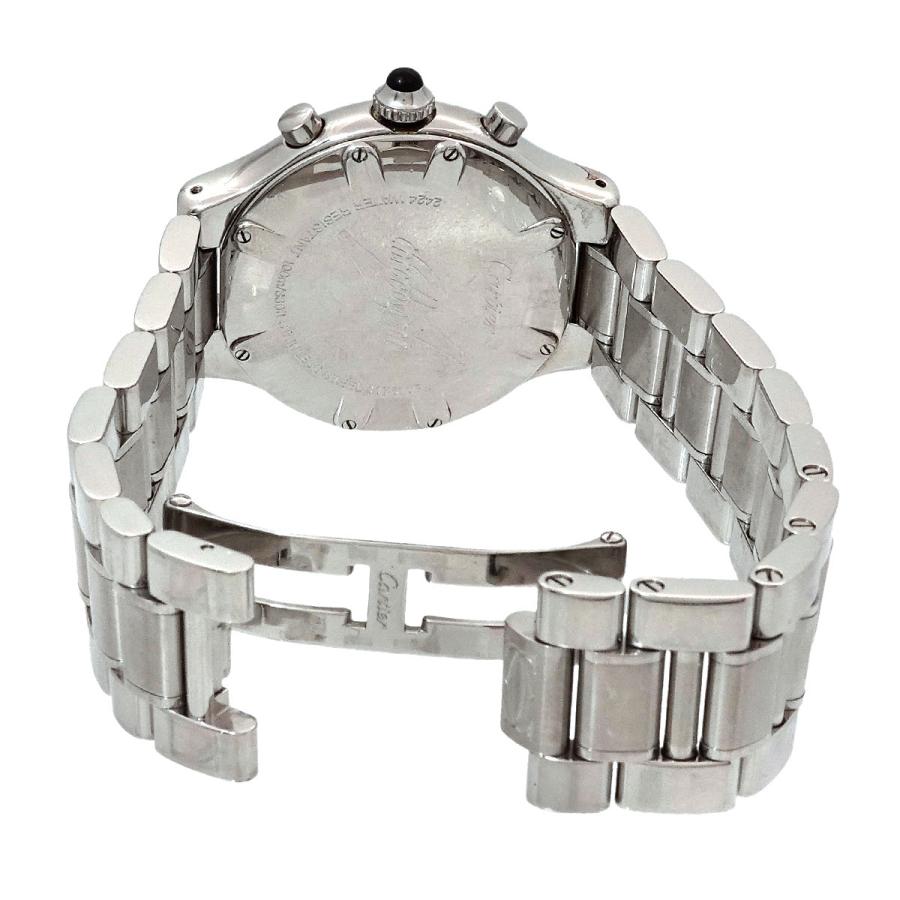 Cartier マスト21 ヴァンティアン クロノグラフ ステンレススチール