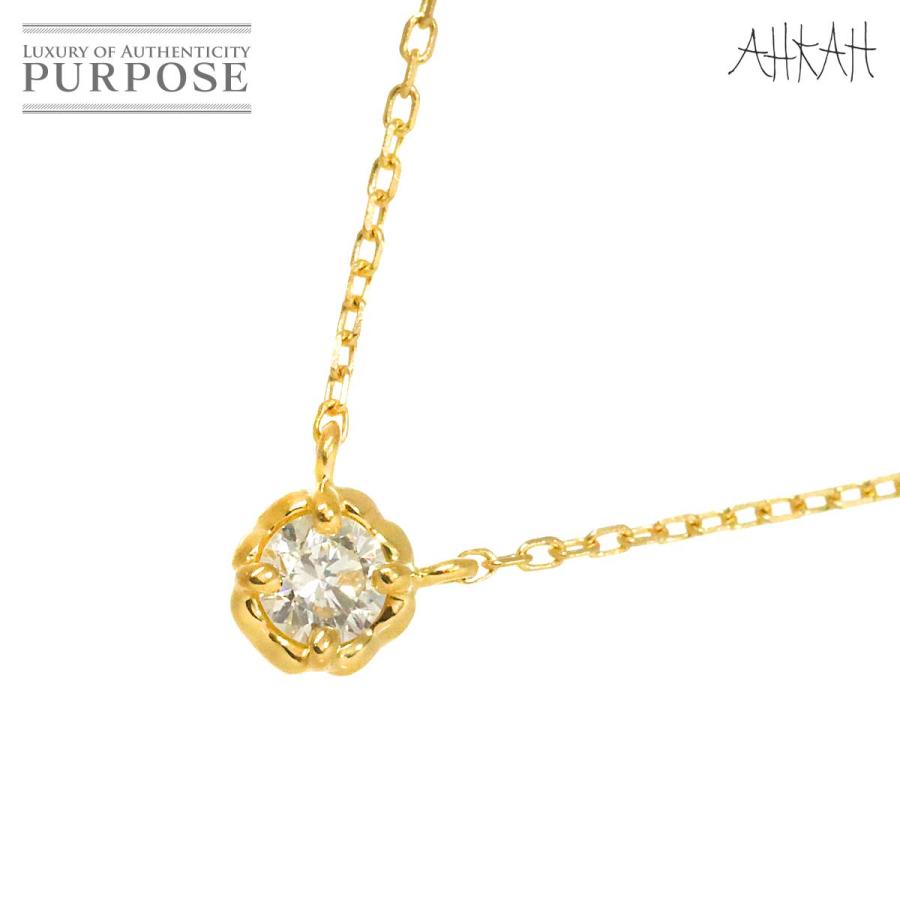 AHKAH 18kネックレス ティアゴールド